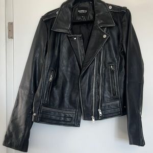 Barney leather jacket